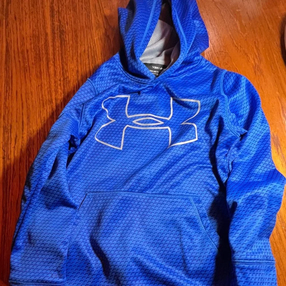 Under Armour YSM blue sweatshirt